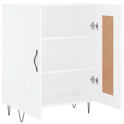 Sideboard White 69.5x34x90 cm Engineered Wood