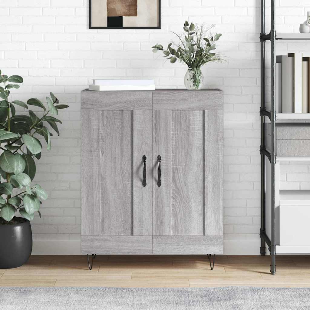 Sideboard Grey sonoma 69.5 x 34 x 90 cm