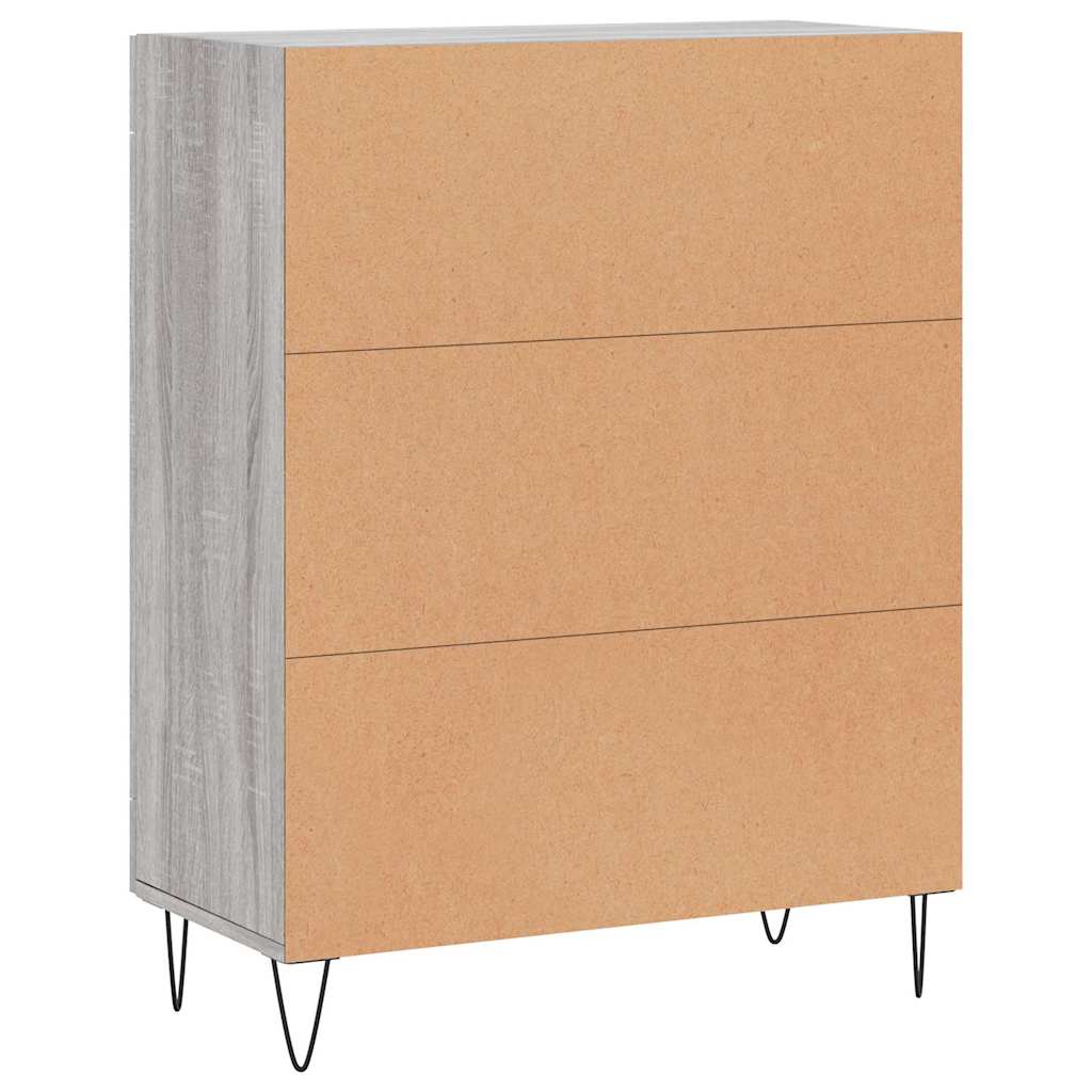 Sideboard Grey sonoma 69.5 x 34 x 90 cm