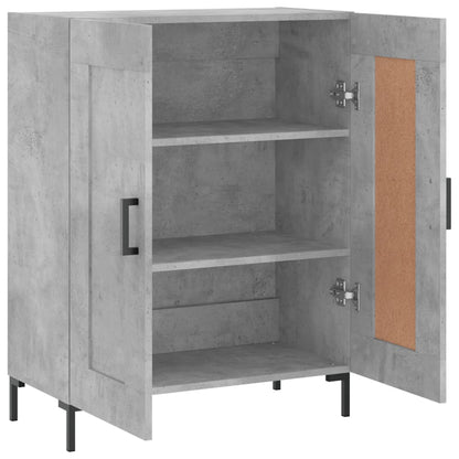 Sideboard Concrete Grey 69.5x34x90 cm Engineered Wood