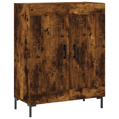 Sideboard Smoked Oak 69,5x34x90 cm Engineered Wood