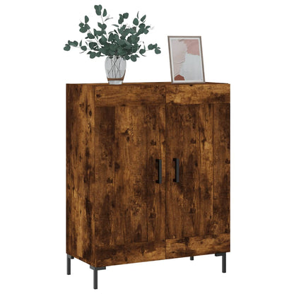 Sideboard Smoked Oak 69,5x34x90 cm Engineered Wood