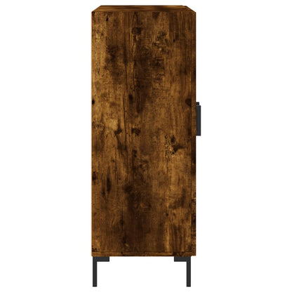 Sideboard Smoked Oak 69,5x34x90 cm Engineered Wood