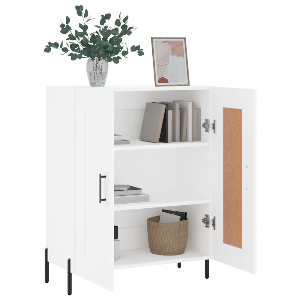 Sideboard White 69,5x34x90 cm Engineered Wood