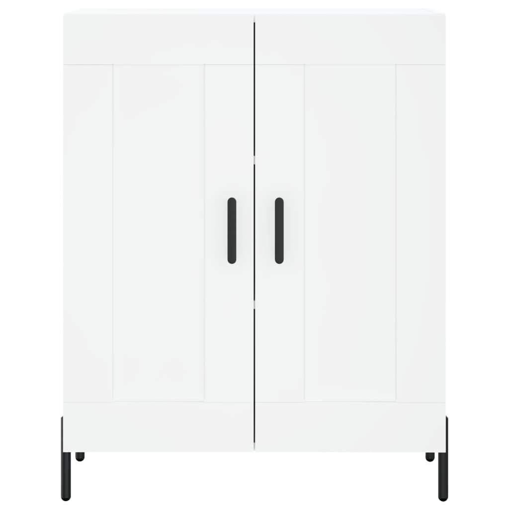Sideboard White 69,5x34x90 cm Engineered Wood