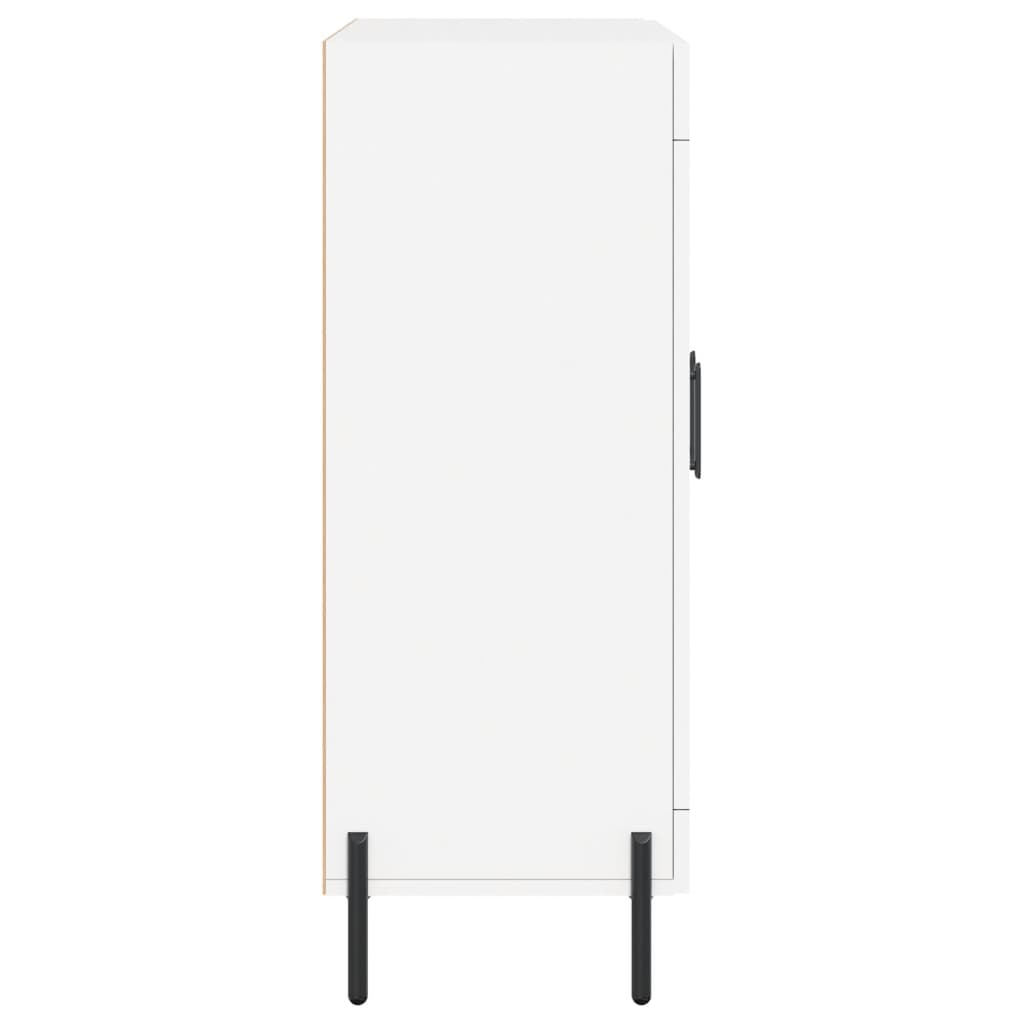 Sideboard White 69,5x34x90 cm Engineered Wood