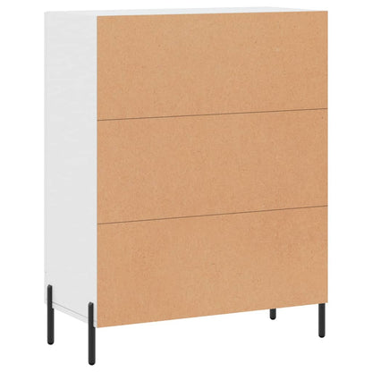 Sideboard White 69,5x34x90 cm Engineered Wood