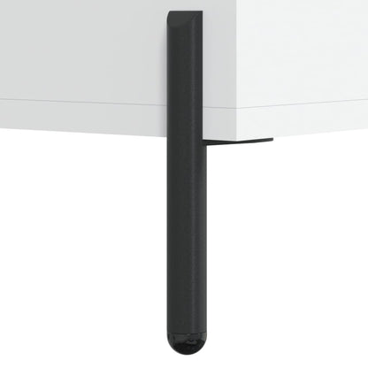 Sideboard White 69,5x34x90 cm Engineered Wood