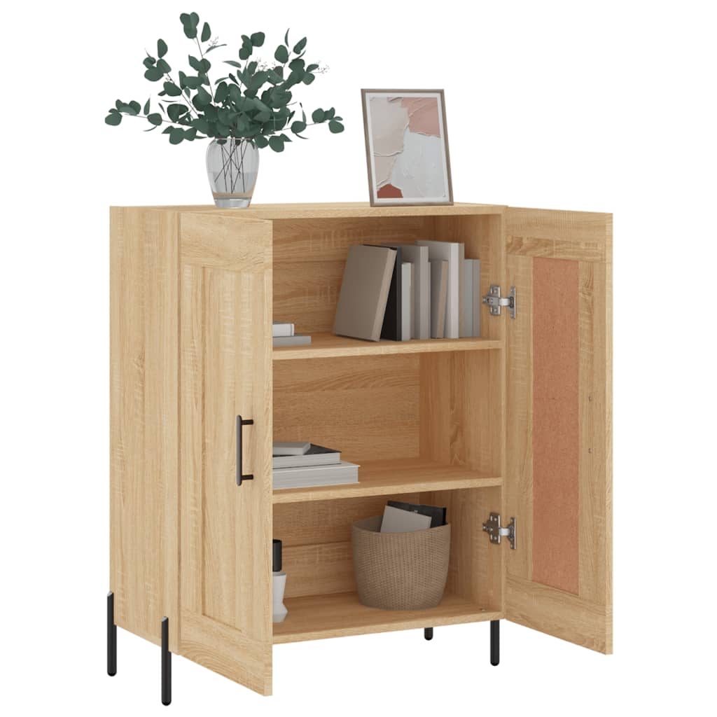 Sideboard Sonoma Oak 69.5x34x90 cm Engineered Wood