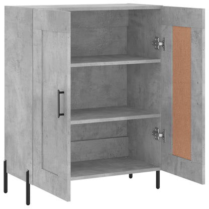 Sideboard Concrete Grey 69.5x34x90 cm Engineered Wood