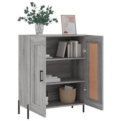 Sideboard Grey Sonoma 69,5x34x90 cm Engineered Wood