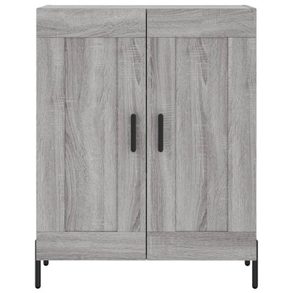 Sideboard Grey Sonoma 69,5x34x90 cm Engineered Wood