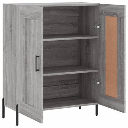 Sideboard Grey Sonoma 69,5x34x90 cm Engineered Wood