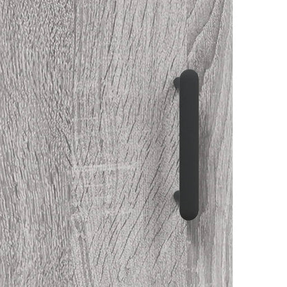 Sideboard Grey Sonoma 69,5x34x90 cm Engineered Wood