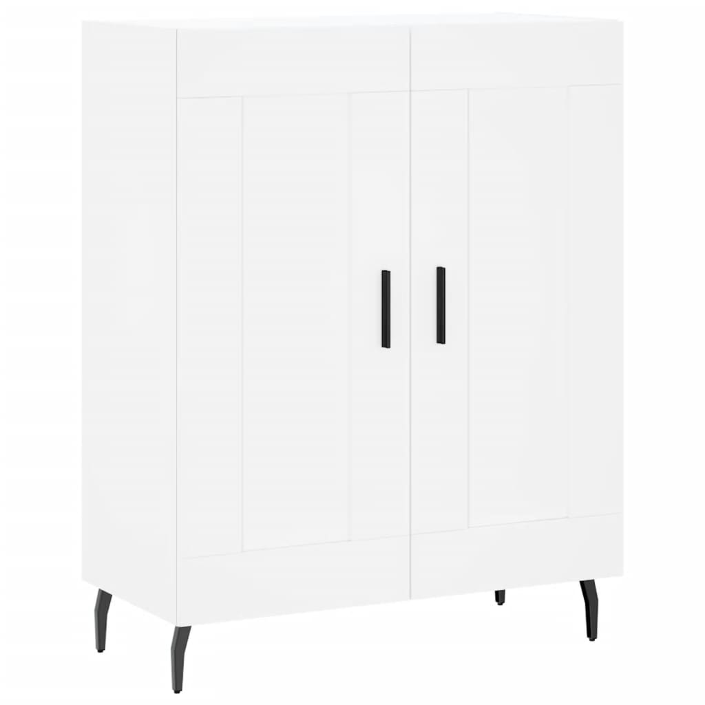 Sideboard White 69,5x34x90 cm Engineered Wood