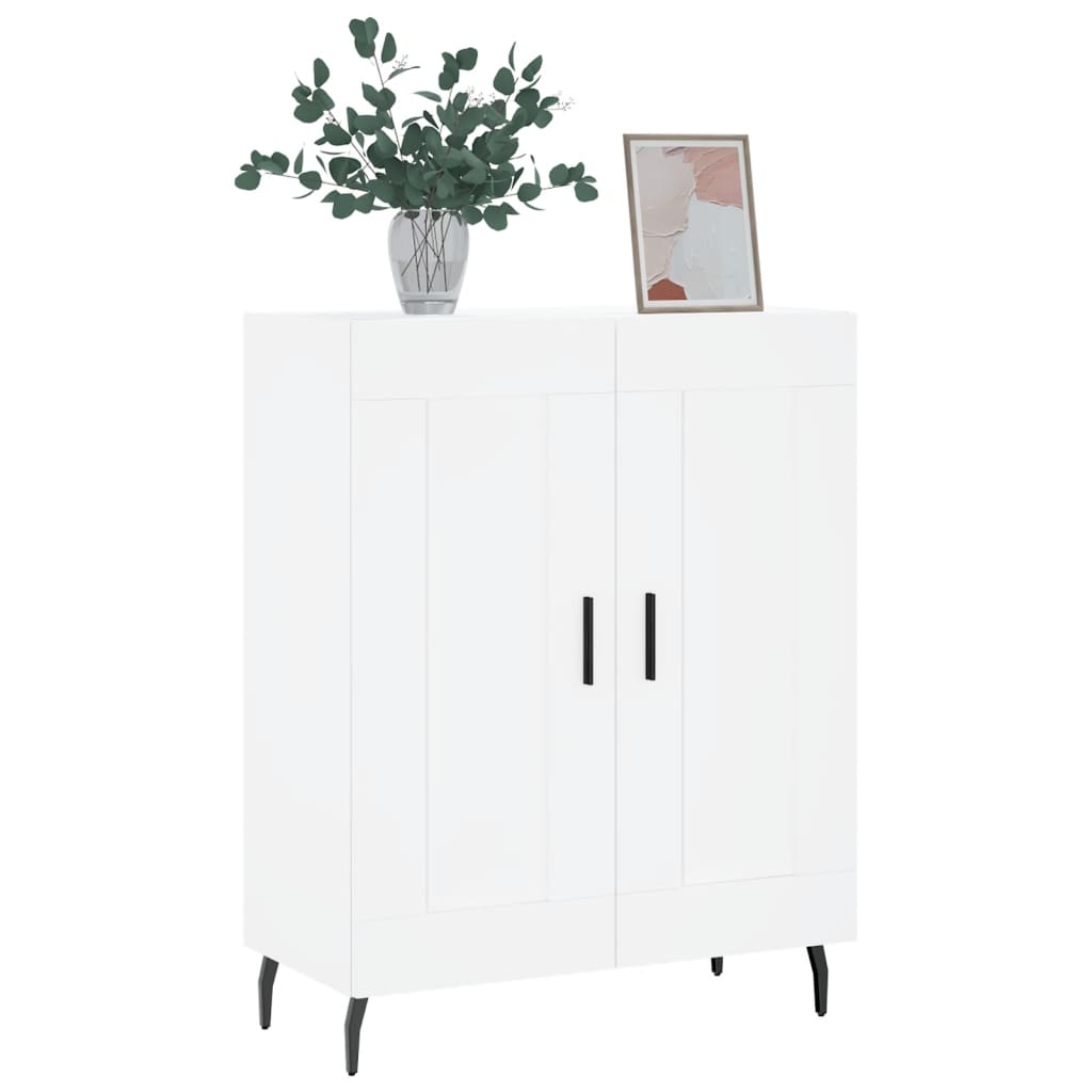 Sideboard White 69,5x34x90 cm Engineered Wood