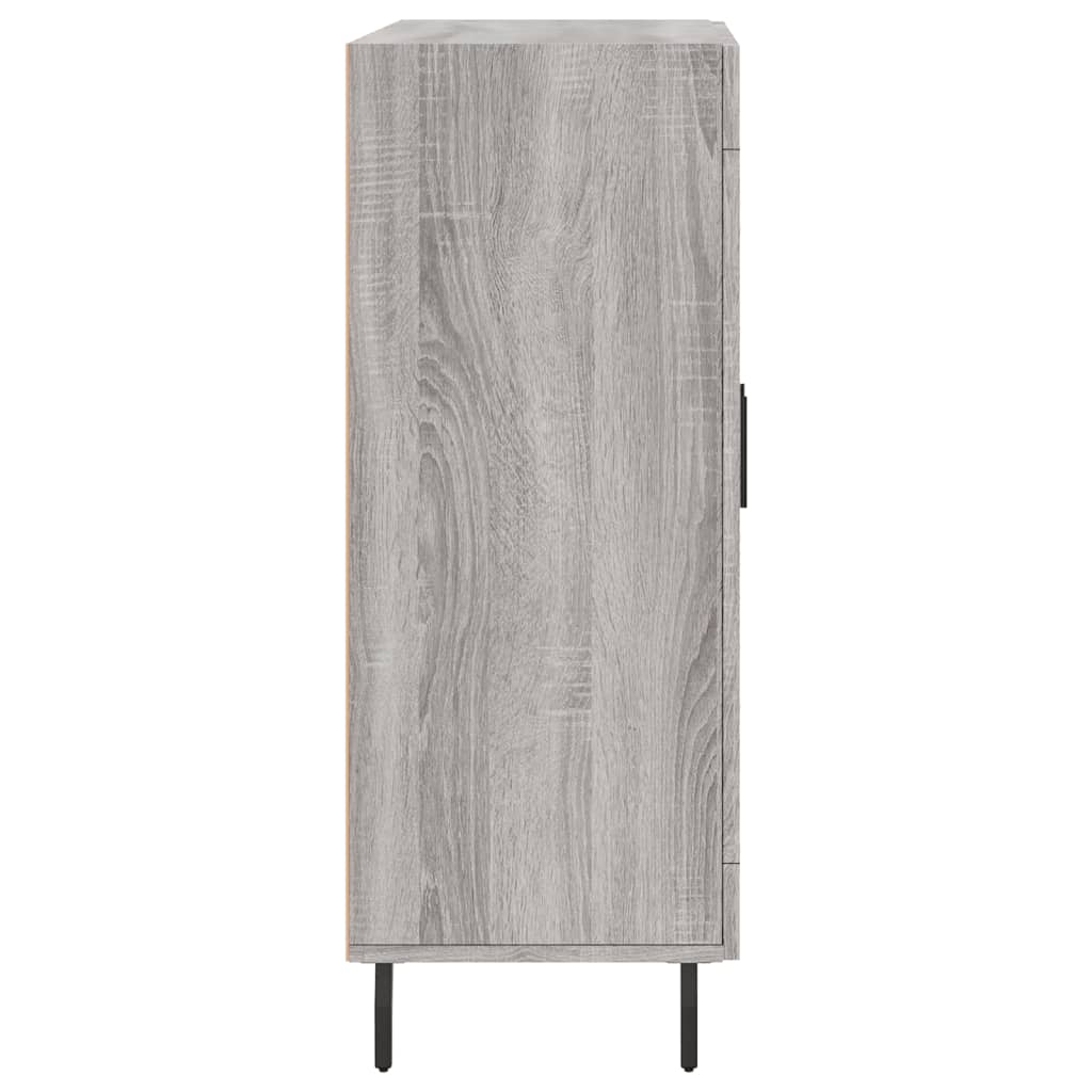 Sideboard Grey Sonoma 69,5x34x90 cm Engineered Wood