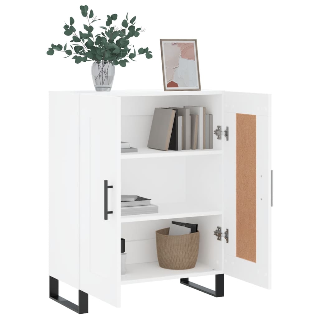 Sideboard White 69,5x34x90 cm Engineered Wood