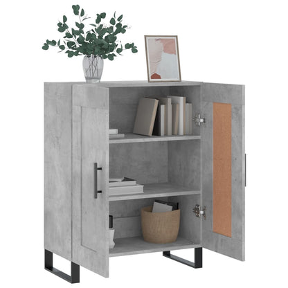 Sideboard Concrete Grey 69.5x34x90 cm Engineered Wood