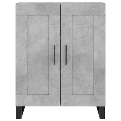 Sideboard Concrete Grey 69.5x34x90 cm Engineered Wood