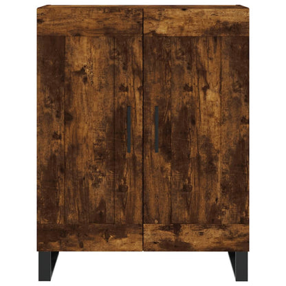 Sideboard Smoked Oak 69,5x34x90 cm Engineered Wood