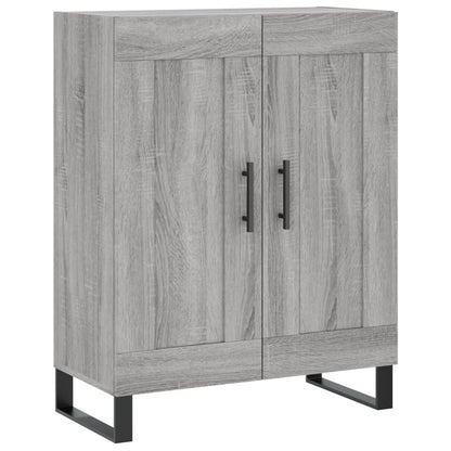 Sideboard Grey Sonoma 69,5x34x90 cm Engineered Wood