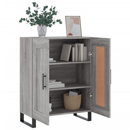 Sideboard Grey Sonoma 69,5x34x90 cm Engineered Wood