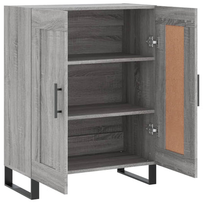 Sideboard Grey Sonoma 69,5x34x90 cm Engineered Wood