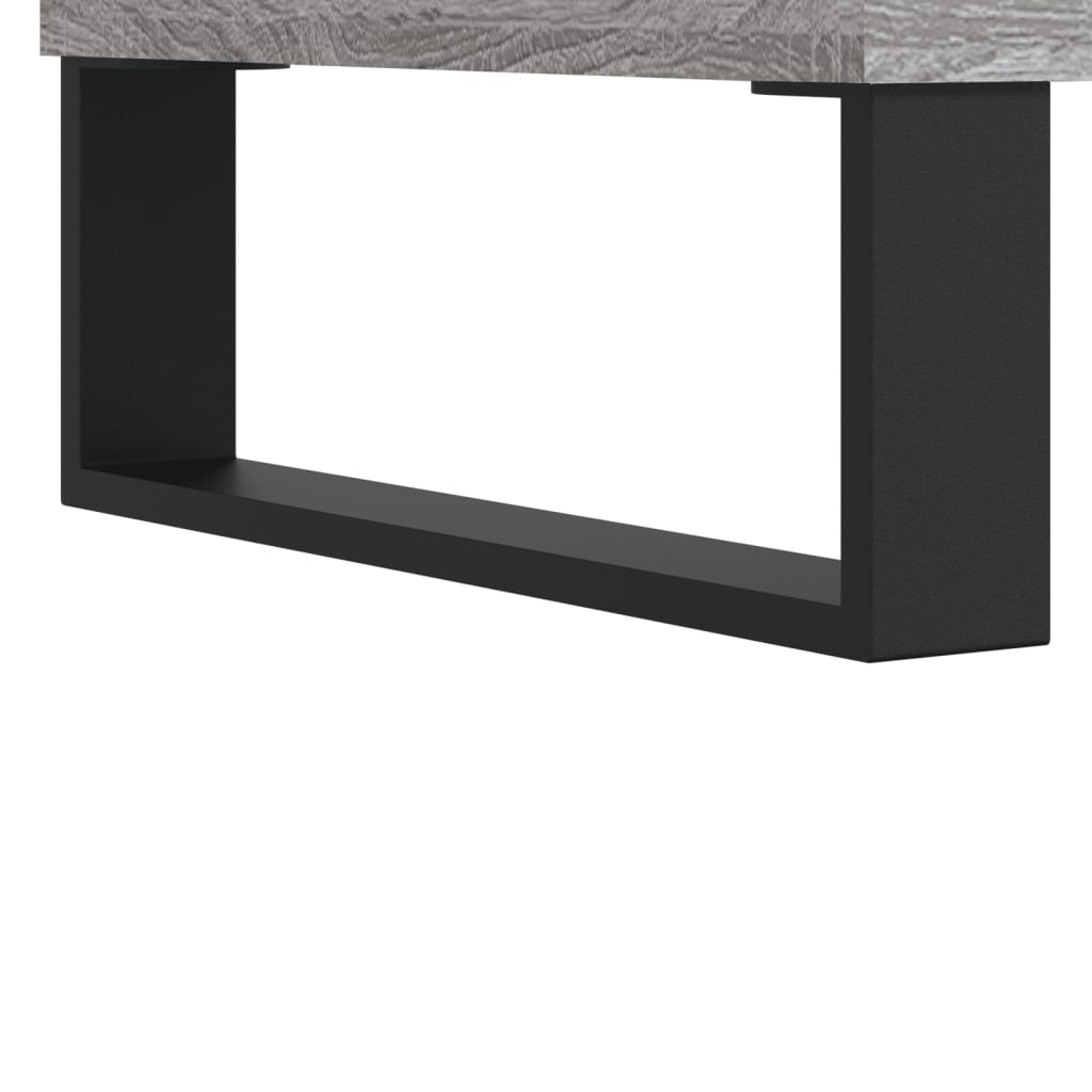 Sideboard Grey Sonoma 69,5x34x90 cm Engineered Wood