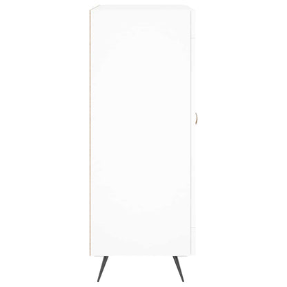 Sideboard White 69.5x34x90 cm Engineered Wood