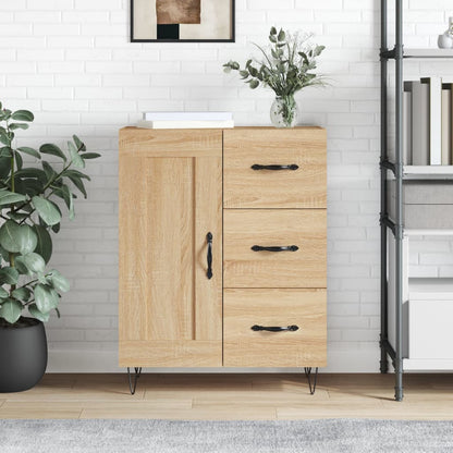 Sideboard Sonoma Oak 69.5x34x90 cm Engineered Wood