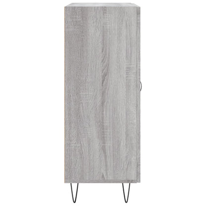 Sideboard Grey Sonoma 69,5x34x90 cm Engineered Wood