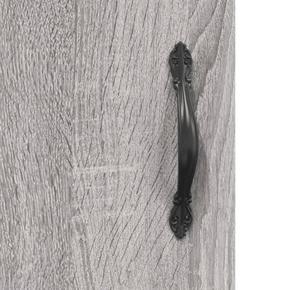 Sideboard Grey Sonoma 69,5x34x90 cm Engineered Wood