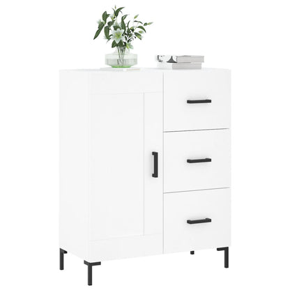 Sideboard White 69.5x34x90 cm Engineered Wood