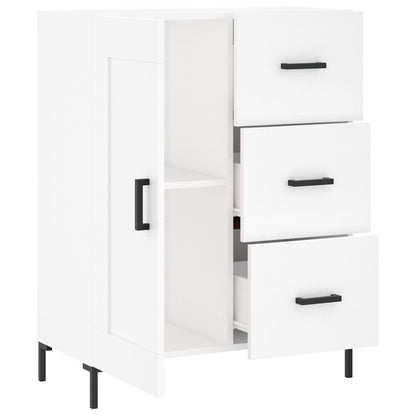 Sideboard White 69.5x34x90 cm Engineered Wood