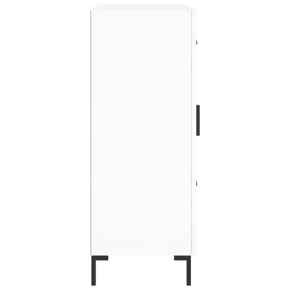 Sideboard White 69.5x34x90 cm Engineered Wood