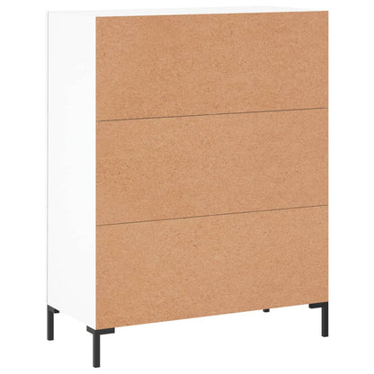 Sideboard White 69,5x34x90 cm Engineered Wood