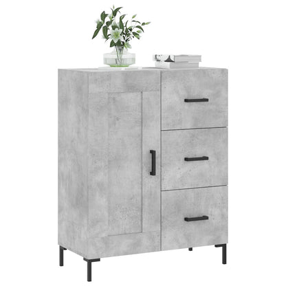 Sideboard Concrete Grey 69,5x34x90 cm Engineered Wood