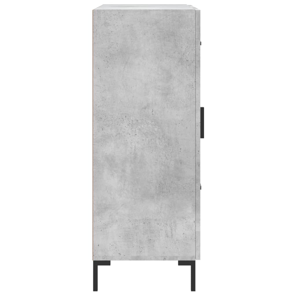 Sideboard Concrete Grey 69,5x34x90 cm Engineered Wood