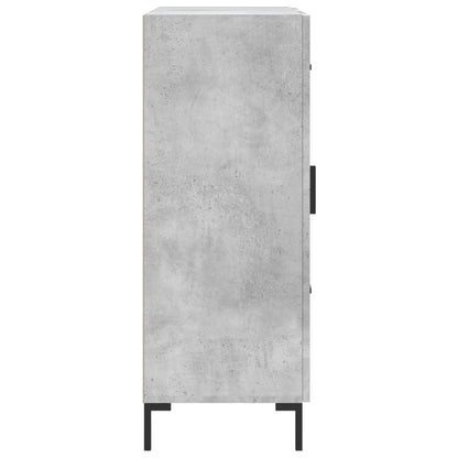 Sideboard Concrete Grey 69,5x34x90 cm Engineered Wood