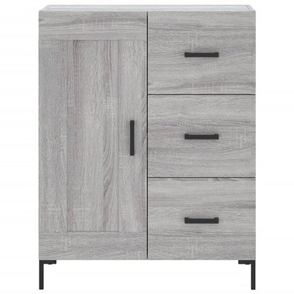 Sideboard Grey Sonoma 69,5x34x90 cm Engineered Wood