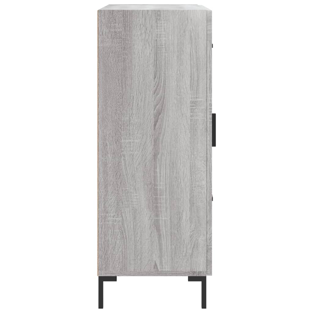 Sideboard Grey Sonoma 69,5x34x90 cm Engineered Wood