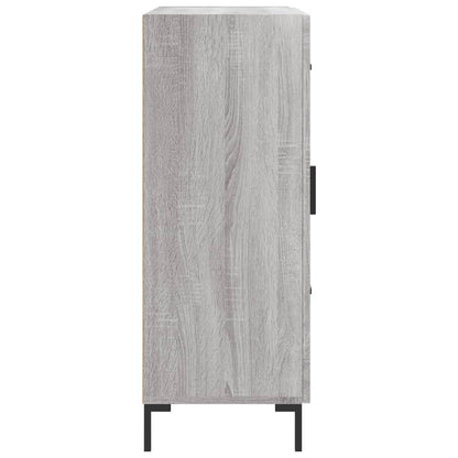 Sideboard Grey Sonoma 69,5x34x90 cm Engineered Wood