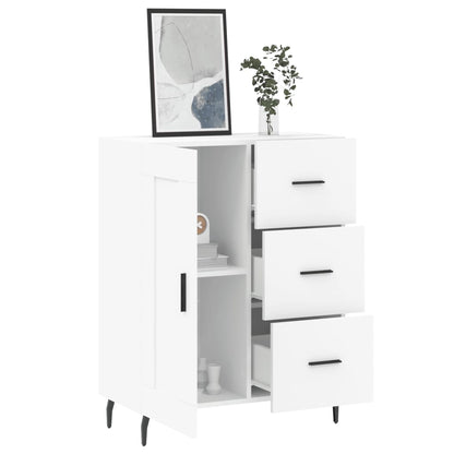 Sideboard White 69,5x34x90 cm Engineered Wood