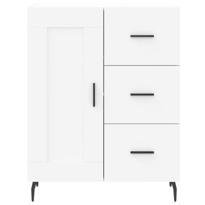 Sideboard White 69,5x34x90 cm Engineered Wood