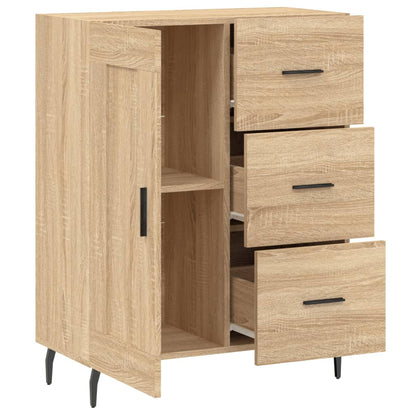 Sideboard Sonoma Oak 69.5x34x90 cm Engineered Wood