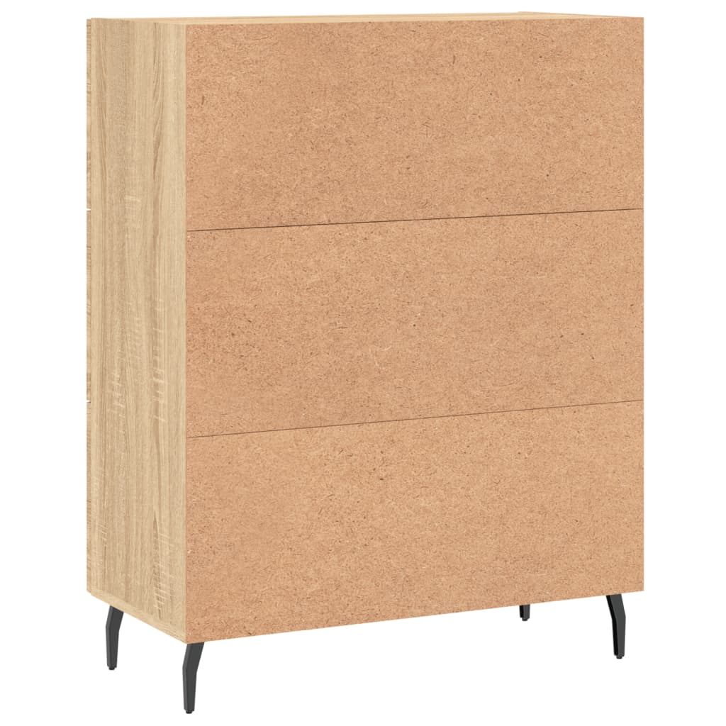 Sideboard Sonoma Oak 69.5x34x90 cm Engineered Wood