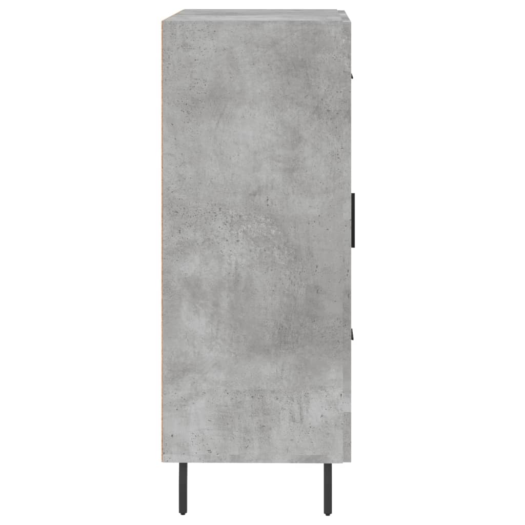 Sideboard Concrete Grey 69,5x34x90 cm Engineered Wood