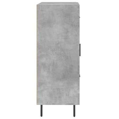 Sideboard Concrete Grey 69,5x34x90 cm Engineered Wood