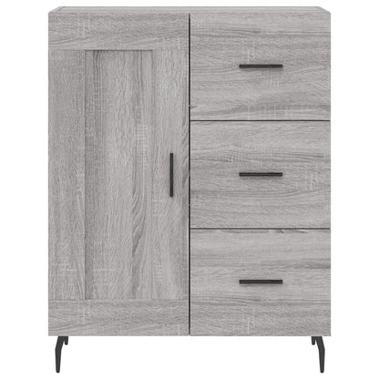 Sideboard Grey Sonoma 69.5x34x90 cm Engineered Wood